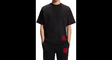 Boss Heren T-Shirt Zwart 50559676/001 Dorox Rb