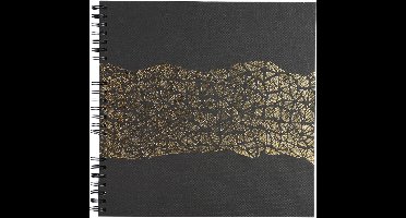 Exacompta Fotoalbum met spiraal 60 zwarte pagina's Aramy - Zwart - 16981E