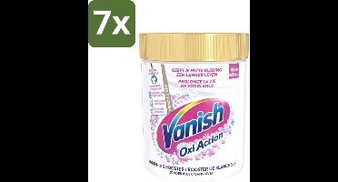 Vanish Oxi Action - Vlekkenverwijderaar Poeder - Zonder Bleek - Witte Was - 550 Gram - Bulkverpakking - 7 stuks