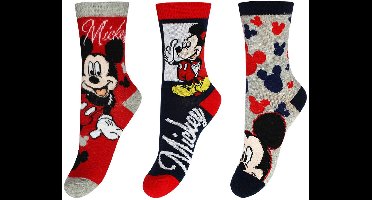 Disney Mickey kindersokken - 3 paar - maat 27/30