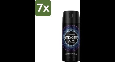 Axe - Limited Edition - Deodorant Bodyspray - A.I. - 150 ml - Bulkverpakking - 7 stuks
