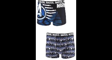 Avengers heren boxershorts 2 stuks/pakje M