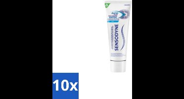 10 x Sensodyne – Tandpasta – Rapid Relief – 75 ml - Gevoelige Tanden - Tandpasta - Pijnverlichting - Tandgevoeligheid - Sensodyne Rapid Relief
