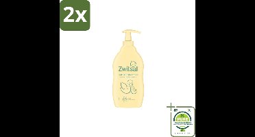Zwitsal Shampoo Anti-Klit 400 ml - Voordeelverpakking - 2 stuks - Baby haar reinigen - Anti-klitten shampoo