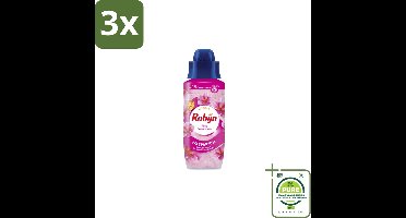 3 x Robijn Wasparfum Pink Sensation 324 ml - Grootverpakking - Wasparfum - Wasgeur - Geurboost - Wasmiddel - Wasgeur Intensief
