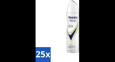 25 x Rexona Deodorant Spray Advanced Protection Stress Control 150 ml - Anti-transpirant Spray - Stress Zweten - Frisse Citrusgeur - Body Heat Activated - 72 Uur Bescherming
