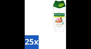 25 x Palmolive – Douchecrème – Naturals Almond & Milk – 500 ml - Douchecrème - Natuurlijke Reiniging - Zachte Huid - Hydraterende Douchecrème - Amandel En Melk