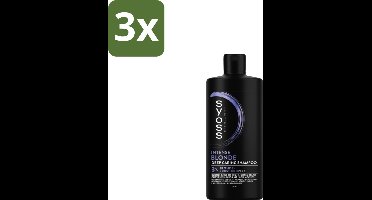 3 x Syoss Blonde Shampoo 440 ml - Blond Haar - Blonde Shampoo - Kleurbehoud - Gele Ondertoon - Warme Ondertoon