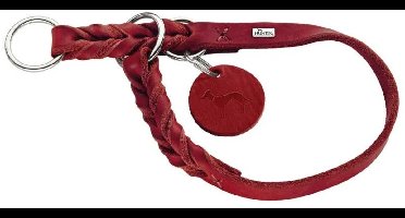 Hunter Hondenhalsband Solid Education Rood Maat S-M