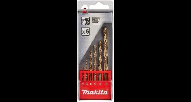 Makita METAALBORENSET 6-DELIG