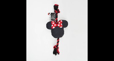 Minnie Mouse Hondenspeeltje - piepend pluche en touw