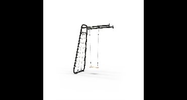 EXIT GetSet Monkeybar MB110 - Monkey Bar Klimrek voor Buiten - Speeltoestel voor Kinderen - Wandmontage - Zwart