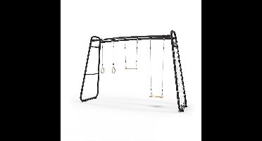 EXIT GetSet Monkeybar MB310 - Monkey Bar Klimrek voor Buiten - Speeltoestel voor Kinderen - Zwart