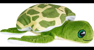 Tactic Save the Sea Schildpad "Konna" – Knuffel van Gerecycled Materiaal – Met Adoptiecertificaat – Ecologisch Pluche – 100% Recyclebaar – Bescherm de Zee