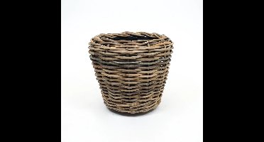 Drypot op wielen d58h51cm grijs
