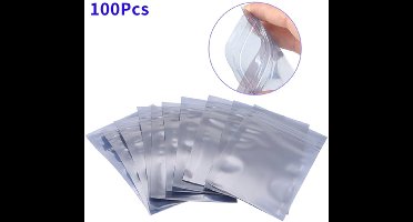 Antistatische zakken ESD zakken hersluitbaar 10 x 15 cm 100 stuks
