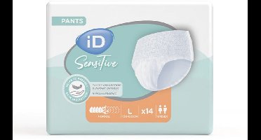 iD Sensitive Pants Normal Large - 8 pakken van 14 stuks