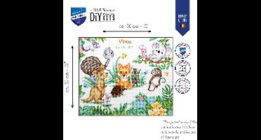 Vervaco - Telpakket kit Australische diertjes - PN-0205328 - Borduren - Borduurpakket - Borduurpakket volwassenen - Borduurpakket kind