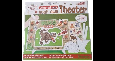 Wins Holland bouwset dinosaurus theater 30,5x27,7 cm creatief speelgoed.