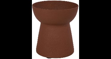 Countryfield vaas speelgoed decoratie metaal roest 12cm multicolor.