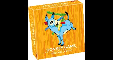 Tactic Donkey Game – Bordspel – Classic Games – Houten Behendigheidsspel – Vanaf 5 jaar
