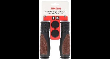 Simson handvatten Lifestyle donker bruin/zwart
