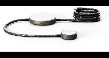 Zens Charging Cable Pro 2 Aluminium 1× Qi2 15 W Apple Watch draadloze oplaadkabel Zwart