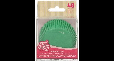 FunCakes Baking Cups - Grasgroen - 48 Stuks - Cupcake Vormpjes Papier