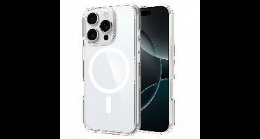 Accezz Hoesje - Geschikt voor Apple iPhone 16 Pro - Xtreme Impact Backcover geschikt voor MagSafe - Transparant