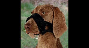 Trixie - Snuitje - Nylon - Zwart - 16 - 28 cm