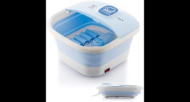 Inklapbaar voetenbad met rollers en hydromassage Footopy InnovaGoods