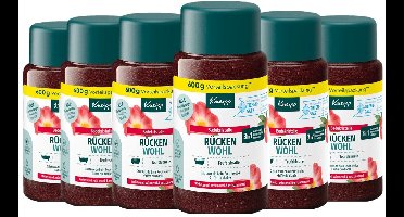 Kneipp Badzout Rückenwohl - 6 x 600 Gram Voordeelverpakking