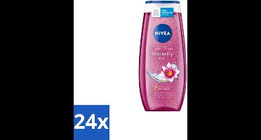 Nivea – Douchegel – Waterlily & Oil – 250 ml - Voordeelverpakking - 24 stuks
