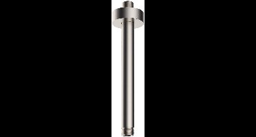 Wiesbaden Caral Douchearm met Plafondbevestiging - 20cm - Geborsteld Staal