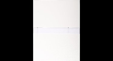 Exacompta 10x Map uitrekbare rug en klep in Balacron - 24x32 cm - Wit - 631E