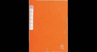 Exacompta 25x Cartobox Archiefdoos Rug 25mm - A4 (vlak geleverd) - Oranje - 18517H