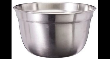Cookinglife Beslagkom - Mengkom Voor Mixen - Mixing Bowl - RVS Zilver - Vaatwasserbestendig - 17,5 cm / 1 L