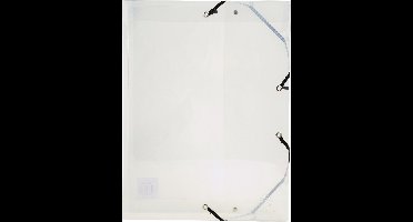 Exacompta 8x Crystal PP Klasseerdoos met Rug 60mm - A4 - Transparant - 5982E