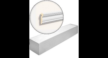 NMC MA14-box DOMOSTYL Noel Marquet 1 doos 6 stukken Deuromlijsting Gevel profiel modern design wit | 12 m