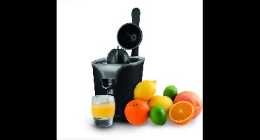 FRITEL Citruspers CP 4178 - Elektrische Citroenpers / Sinaasappelpers - 2 Perskegels - Antidrup - 160W - Mat Zwart