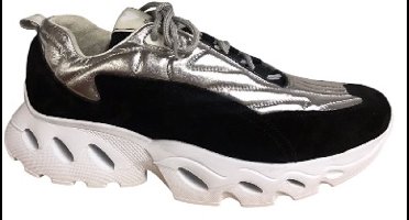 Durea 6311 Sneaker FlowMotion Zwart/Zilver K