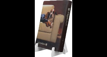 Allecto Boekenstandaard - Boekendisplay - Tablet Houder - Verstelbaar - Wit - Tijdschriften - Geschikt voor Boeken en Tablets - Acryl Displaystandaard