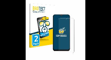 BROTECT - Screenprotector voor Volla Phone 22 - Folie Beschermfolie transparant 2 Stuks