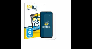 BROTECT - Screenprotector voor Oppo A6c - Folie Beschermfolie transparant 6 Stuks