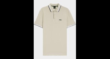 BOSS Green Polo korte mouw Beige Paddy 10241663 01 50469055/276