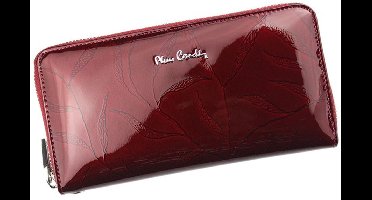 Pierre Cardin 02 LEAF 119 - Dames Portemonnee - Roestvrij Stalen Sluiting - Lakleer