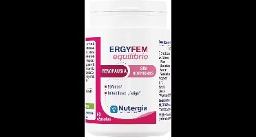 Ergyfem Menopauze Balans 60 capsules|Ergyfem Menopause Balance 60 capsules|Ergyfem Equilibre Ménopause 60 capsules