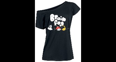 Mickey Mouse Brain Fog Dames T-shirt - zwart - XXL