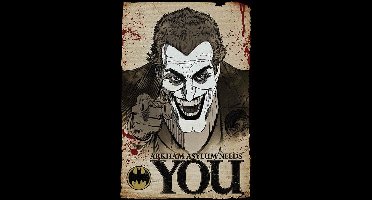 Joker poster - Needs You - Arkham - Batman - 61 x 91.5 cm