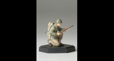 Tamiya 26009 – 1/35 WWII U.S. Infantry Rifleman B | Gedetailleerd Plastic gebouwd figuur